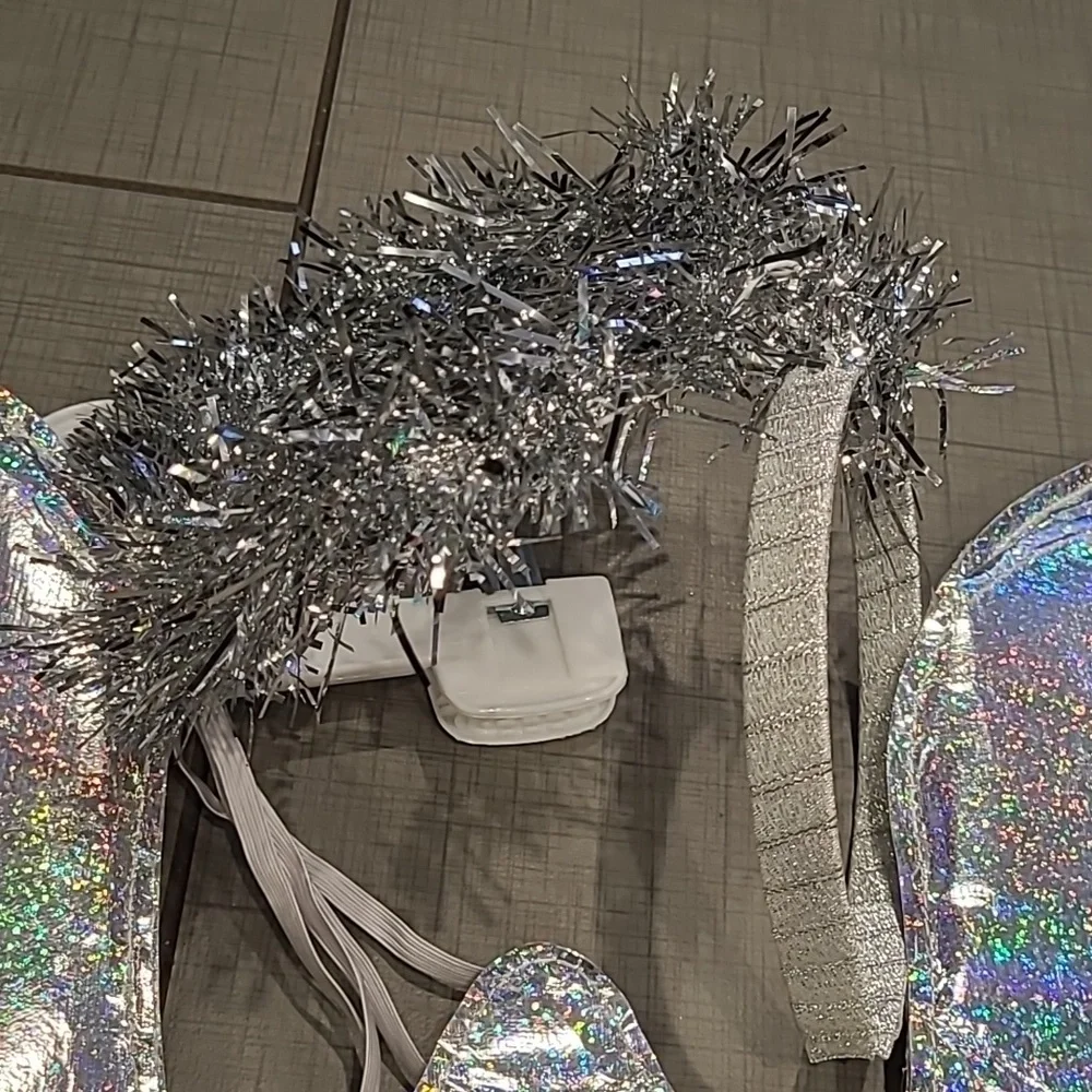 Claire's Angel Skirt, Wings & Halo Headband NWT - Picture 4 of 5